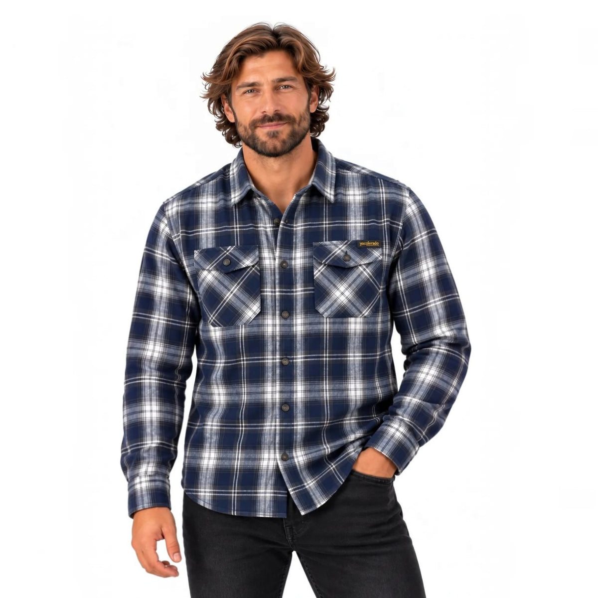 Men's Turmaline Flannel Button Up
