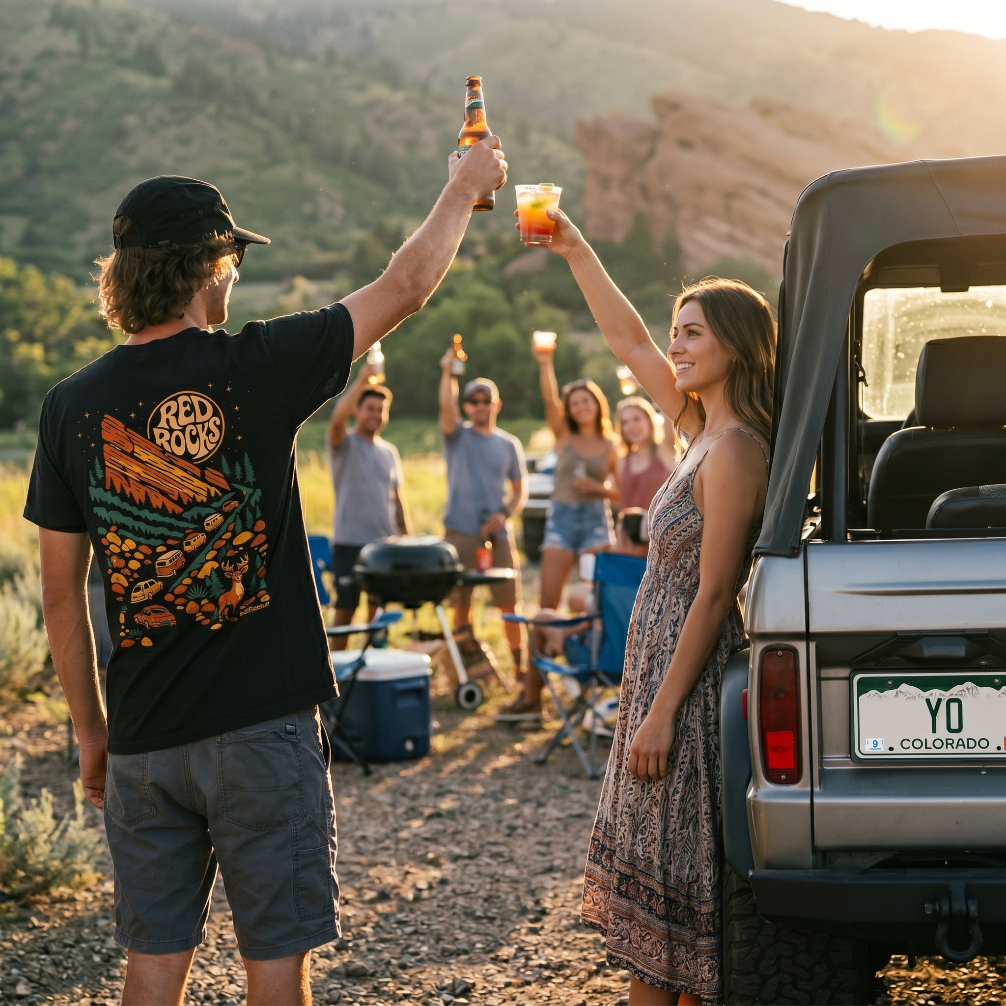 Red Rocks Roadshow Unisex T-Shirt