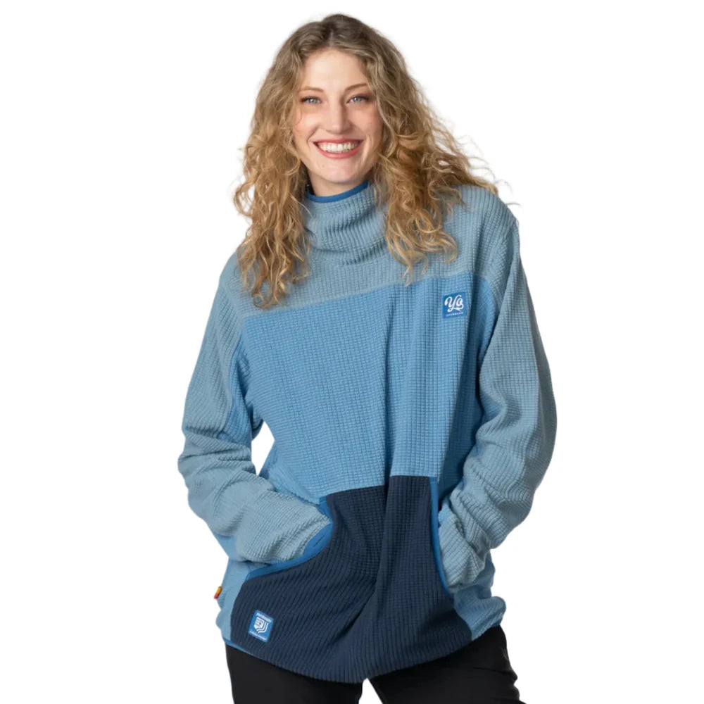 NSP Hardpack Grid Fleece Hoodie and Legacy Fader Beanie Bundle