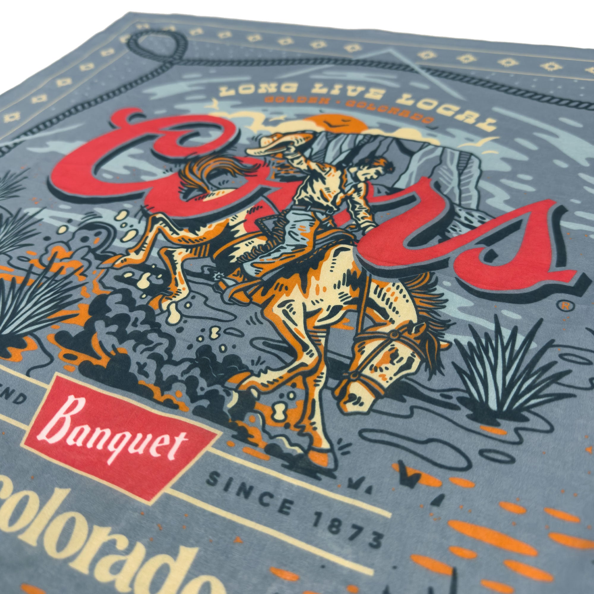 Coors Banquet x YoColorado Bandana