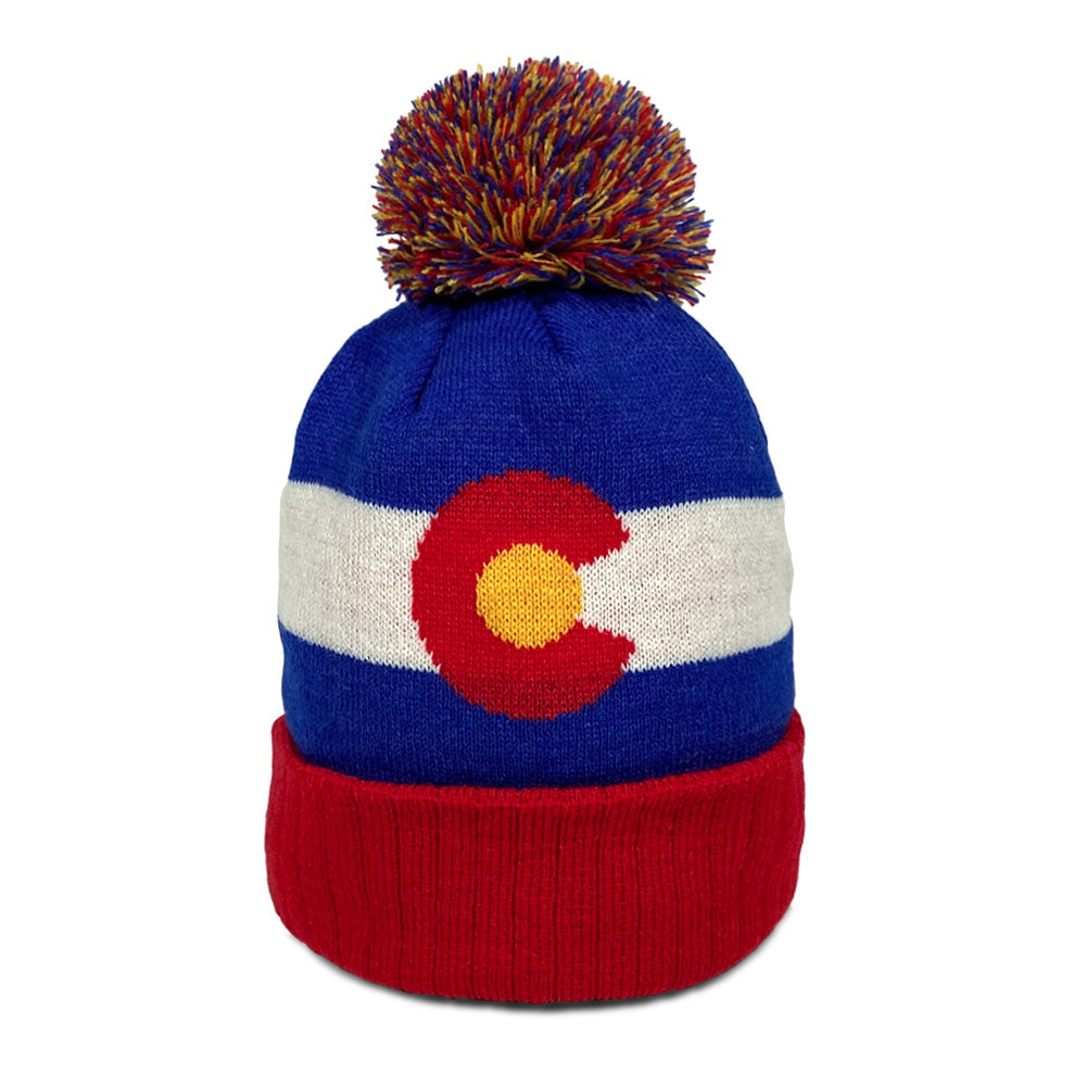 Kids' Colorado Flag Beanie