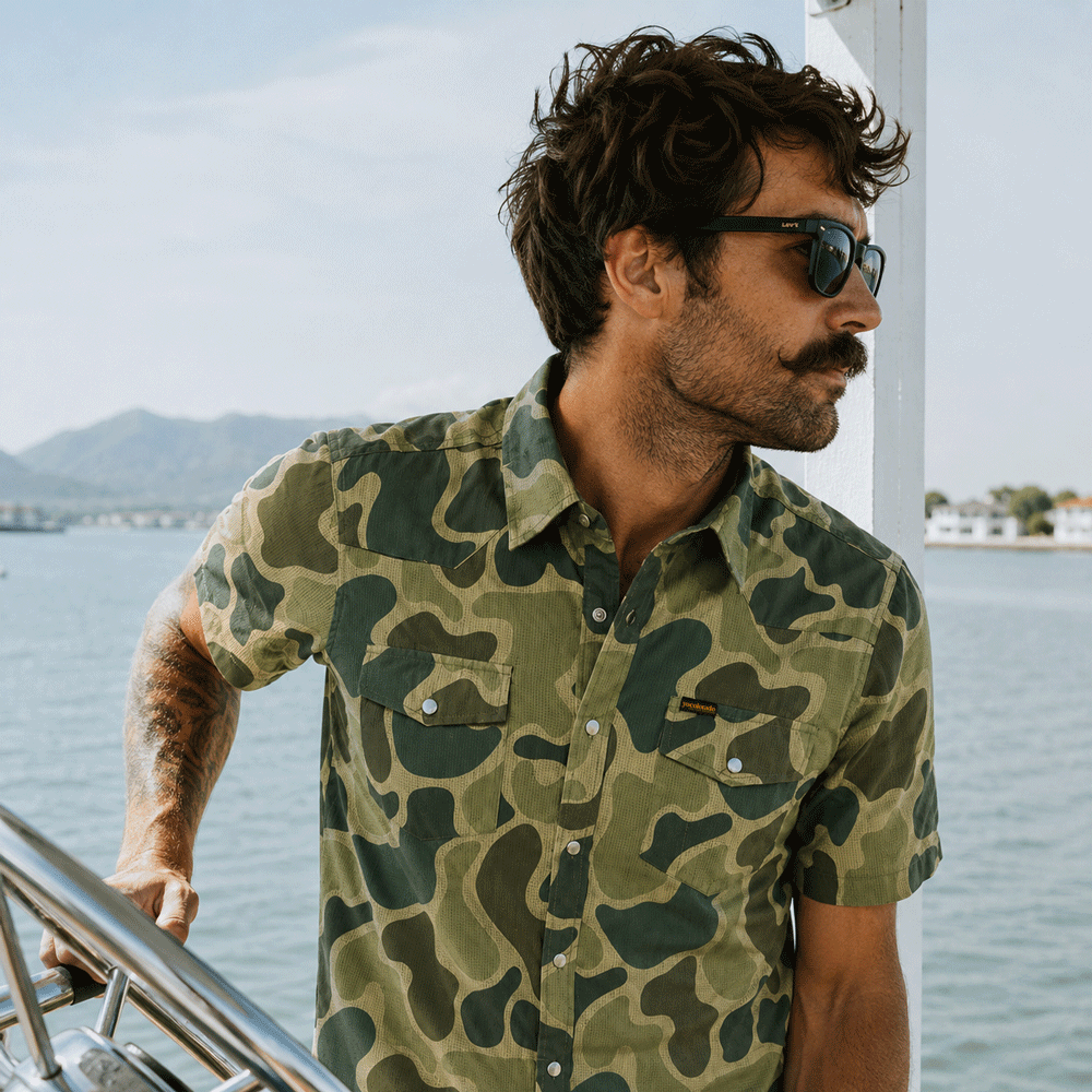 Duckin' Around Western Snap Shirt