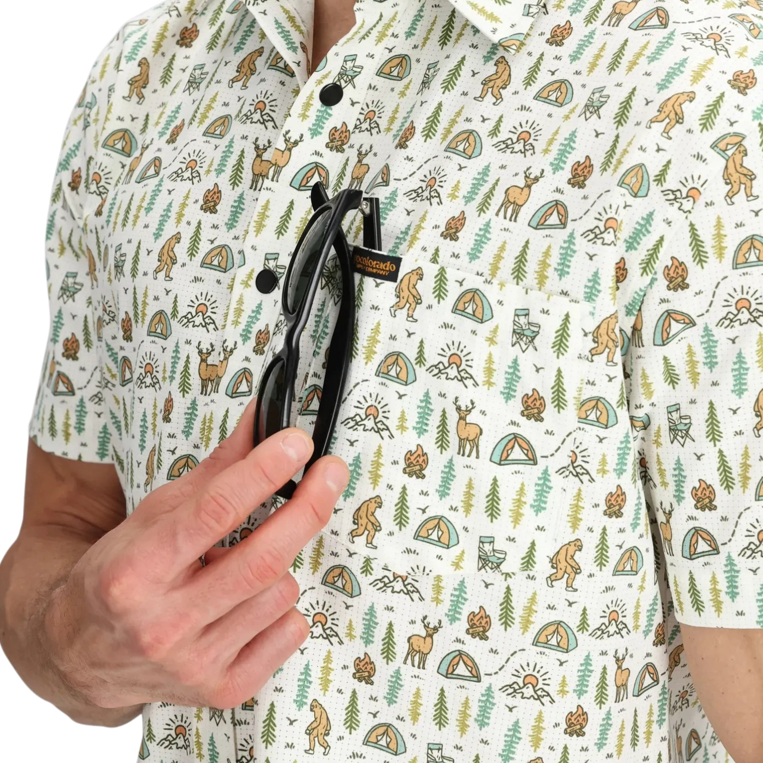 Camp Sasquatch Snap Shirt