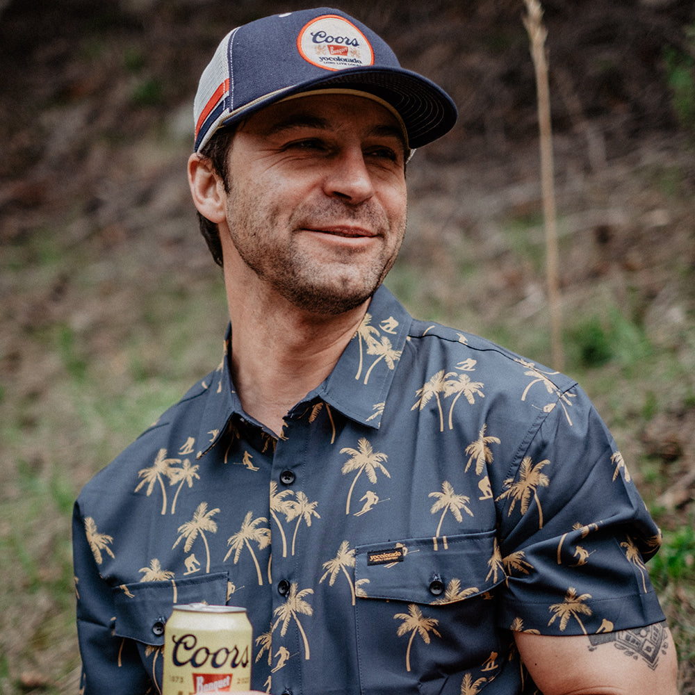 Coors Banquet x YoColorado Navy Ranger Trucker Hat - LIMITED  display picture 2