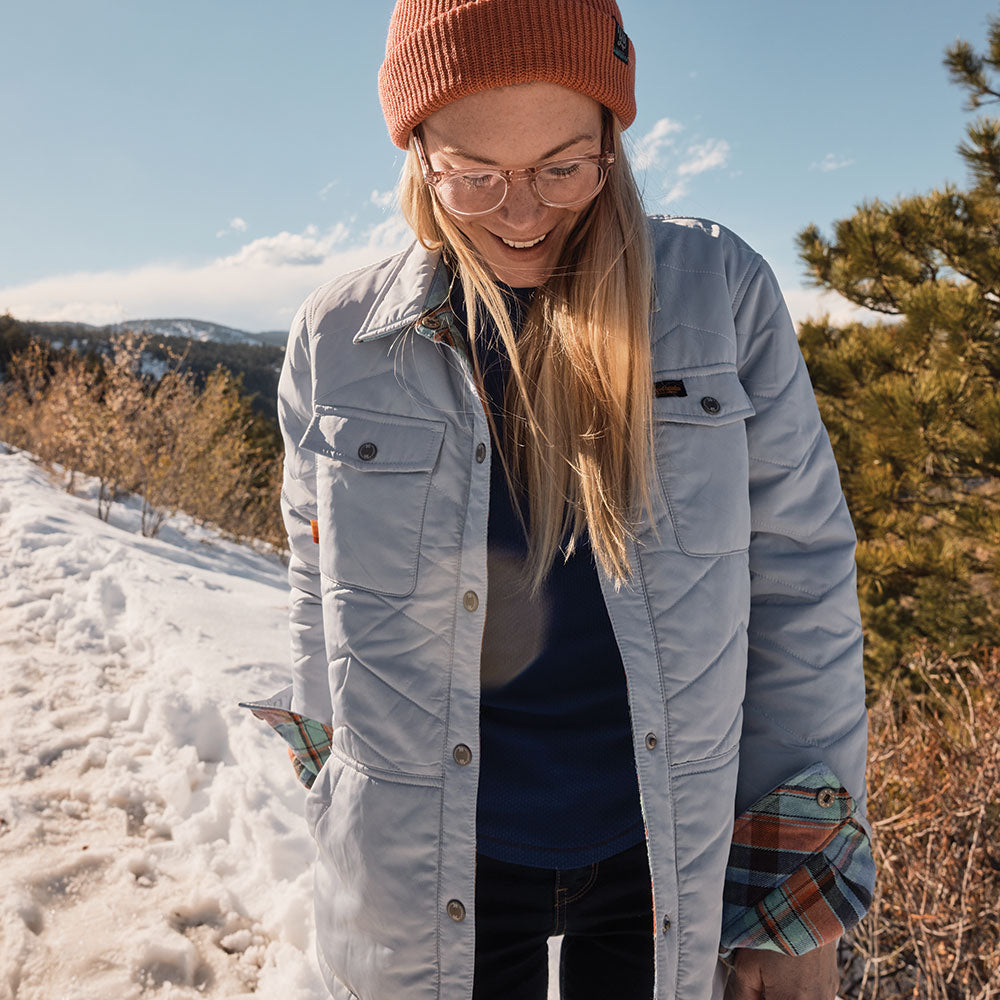 Women's Culebra Reversible Nylon Flannel Jacket Women's Culebra Reversible Nylon Flannel Jacket