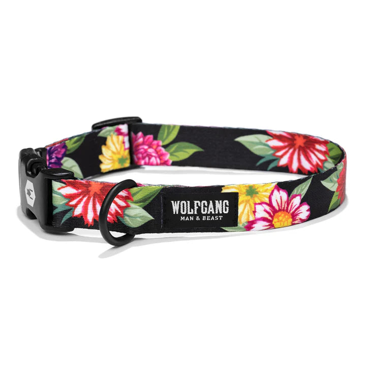 DarkFloral Dog Collar