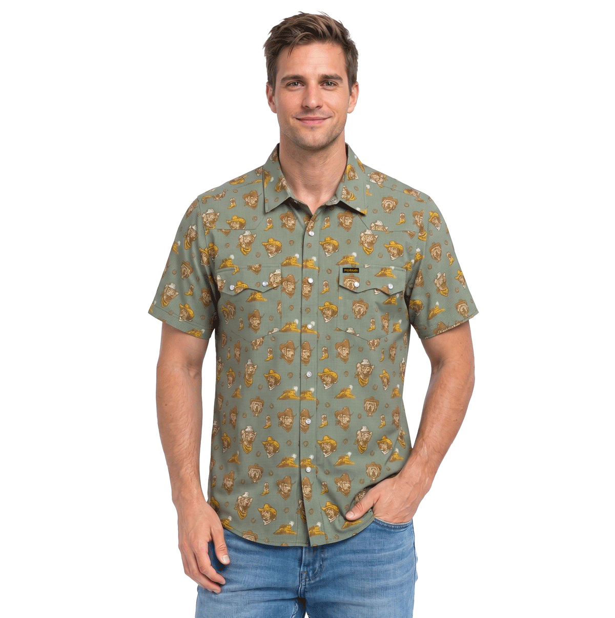 Enduro Dog Days Western Snap Shirt