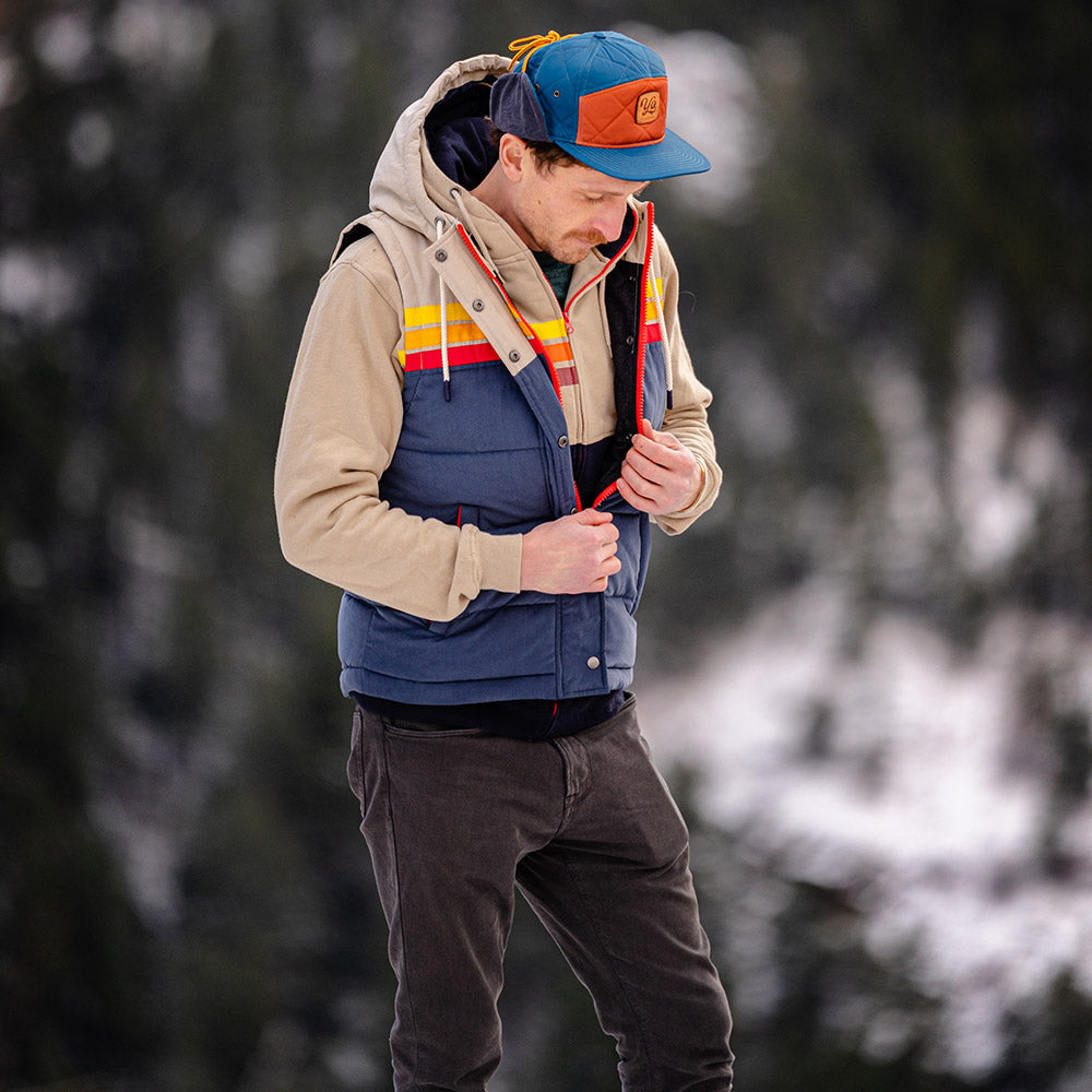 Epic Fader Puffer Vest Retro Puffer Vest YoColorado