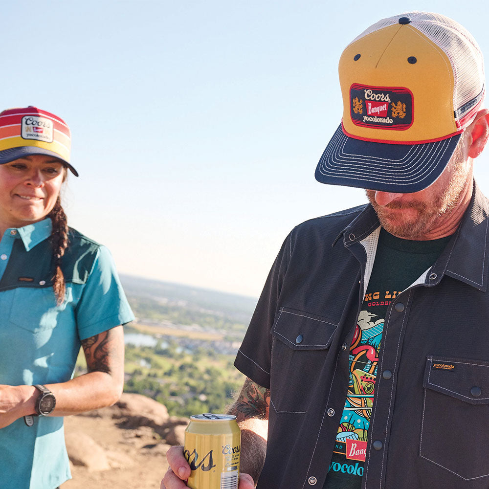 Coors Banquet x YoColorado Golden Ranger Trucker Hat - LIMITED EDITION