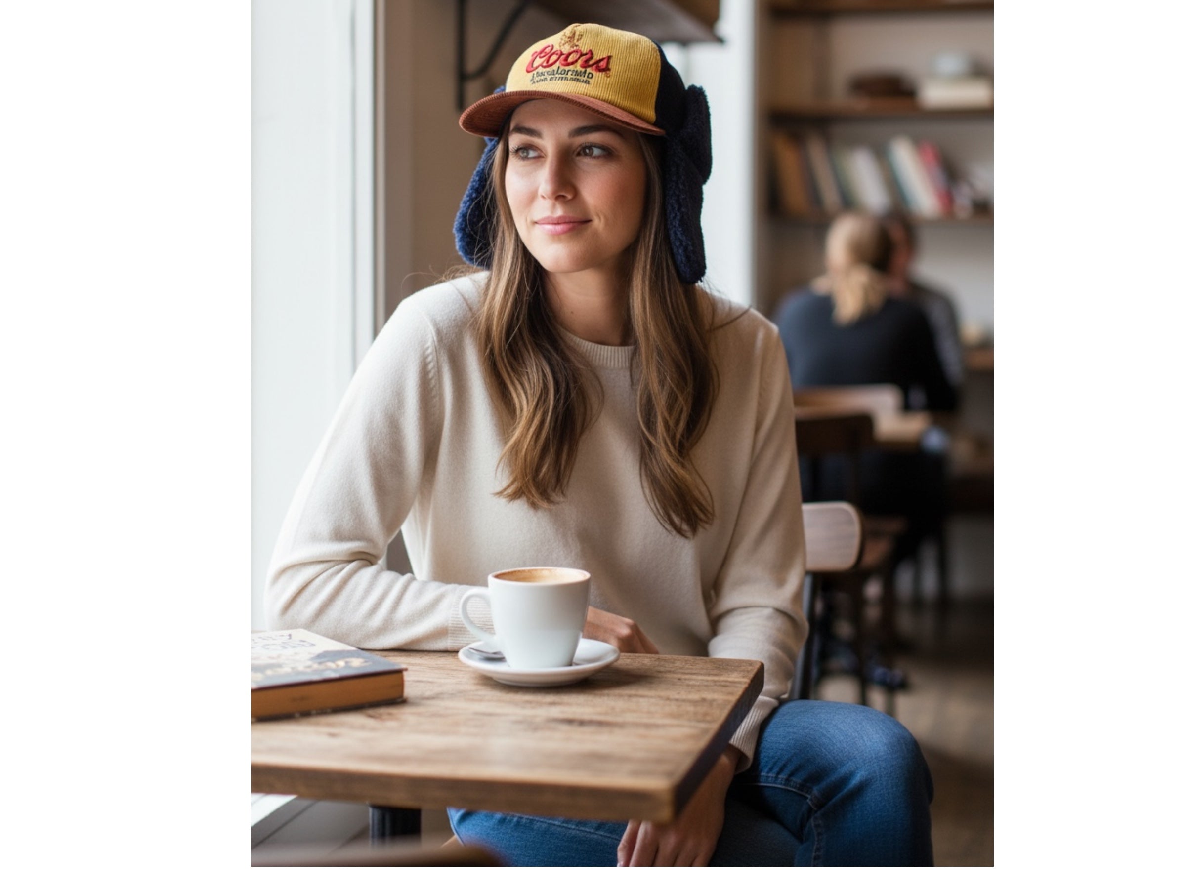 Coors Banquet x YoColorado Tricolor Corduroy Sherpa Hat