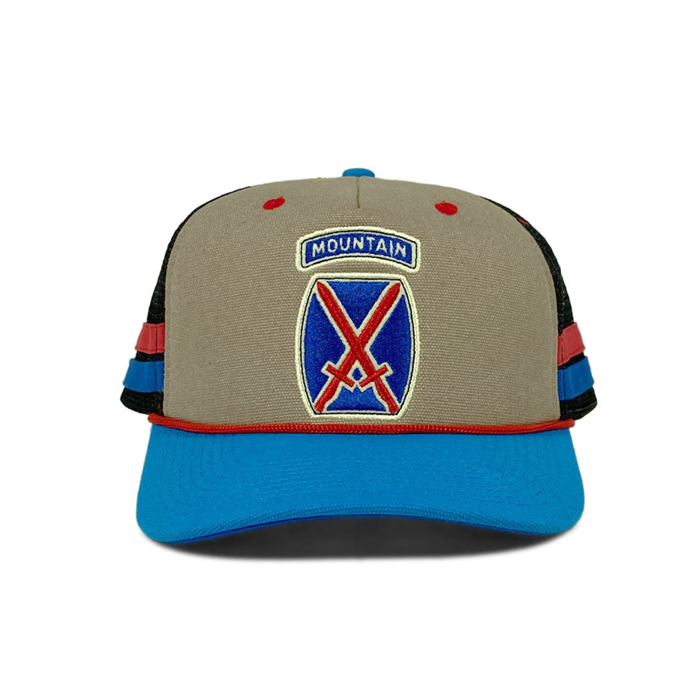 Retro 10th Mountain Division Trucker Hat