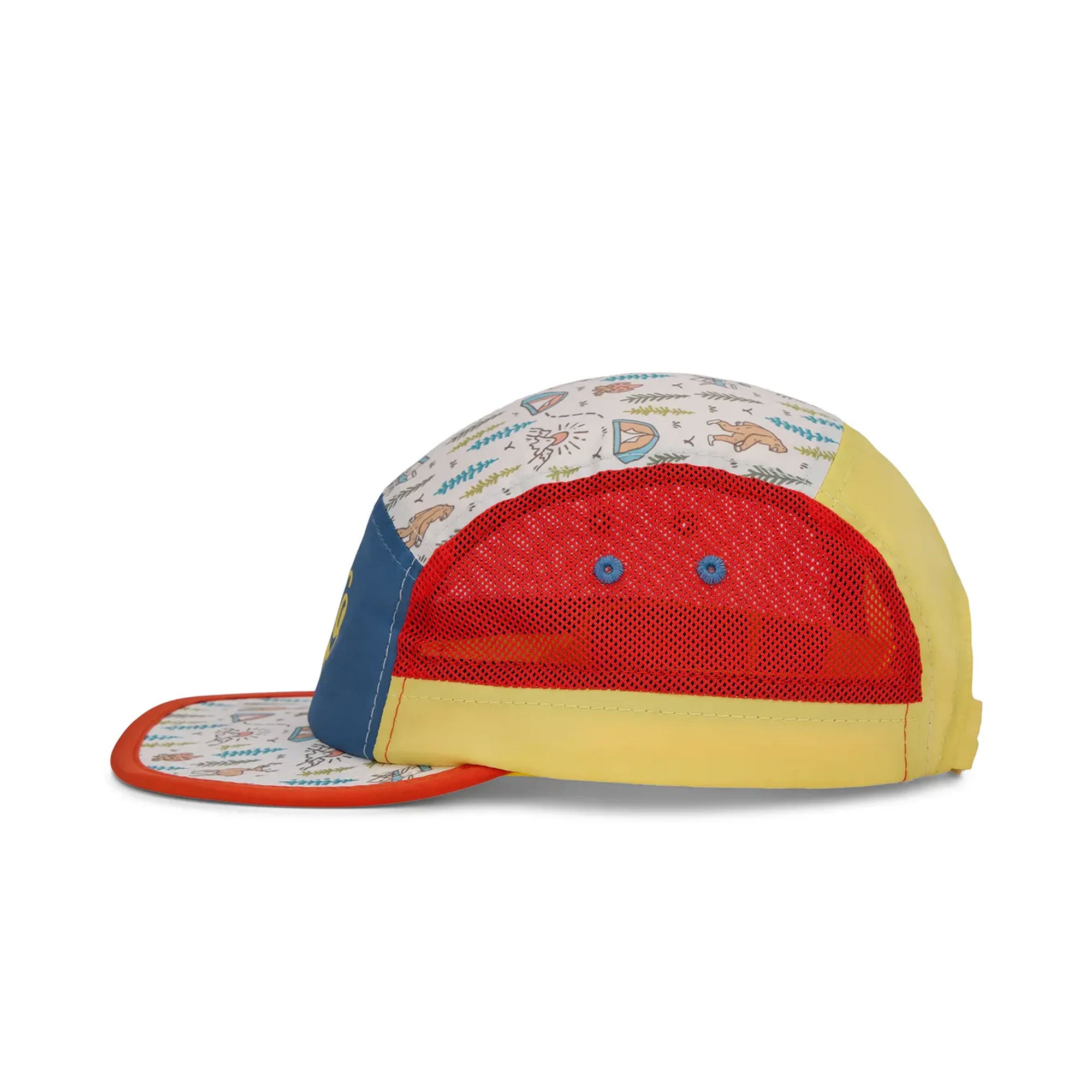 Kids' Elevation Series Running Hat in Camp Sasquatch