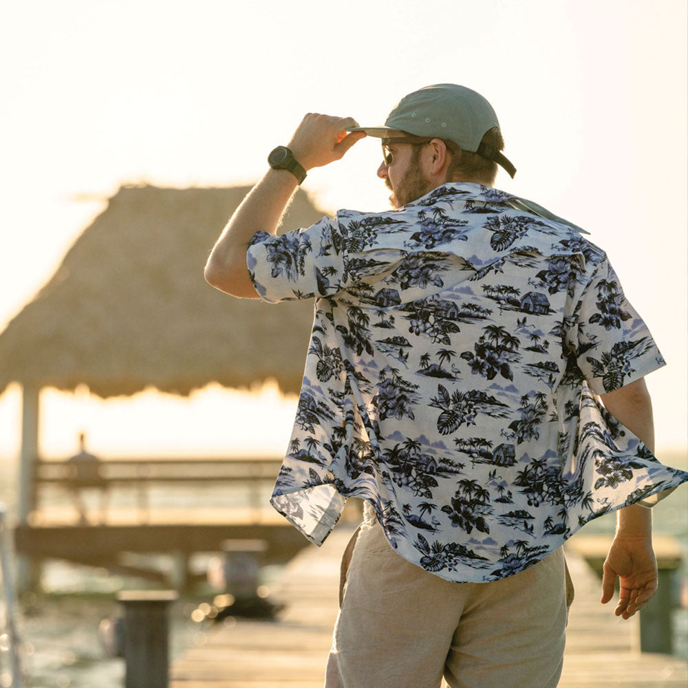 Men's Enduro Hawaiian Tech Shirt
