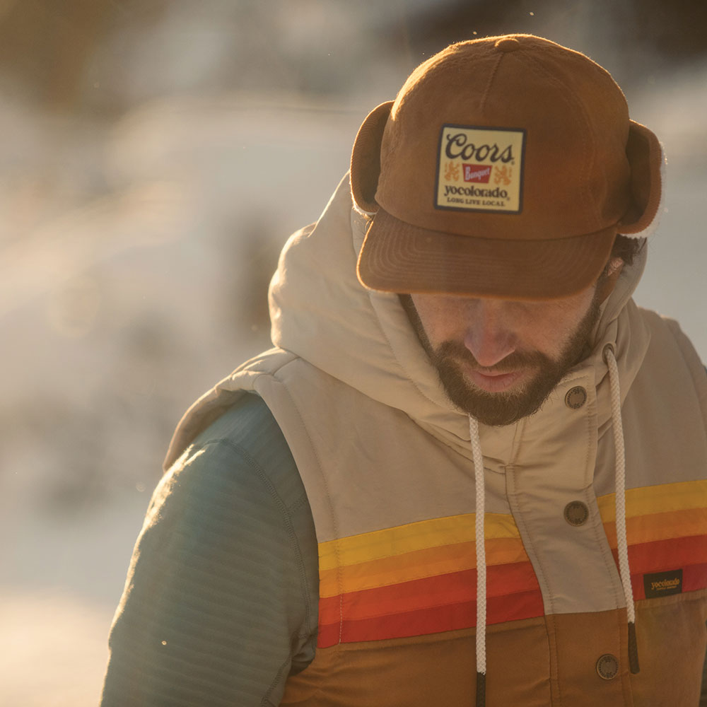Coors Banquet x YoColorado Corduroy Sherpa Hat - LIMITED EDITION