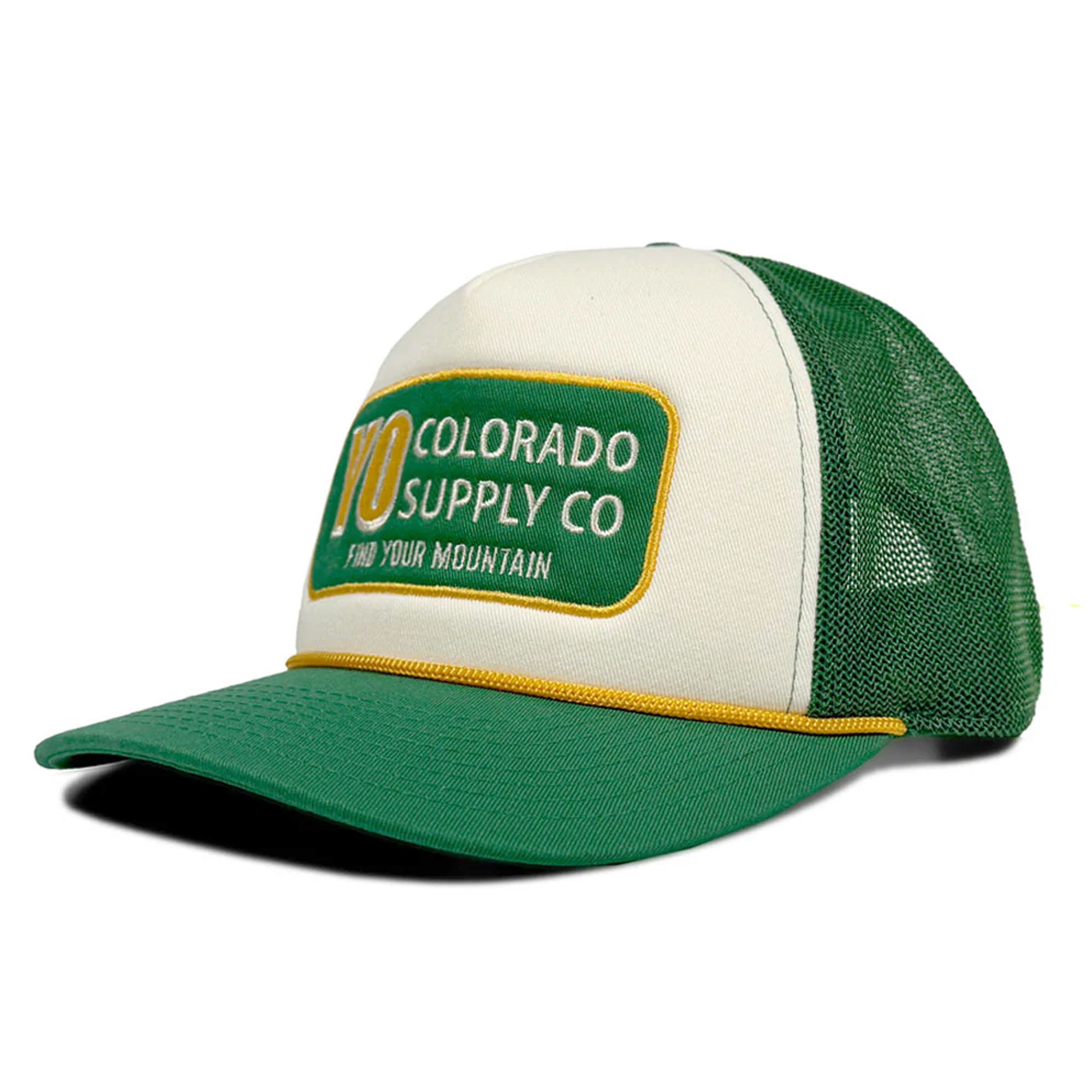 YO Colorado Supply Co Foam Trucker in Green