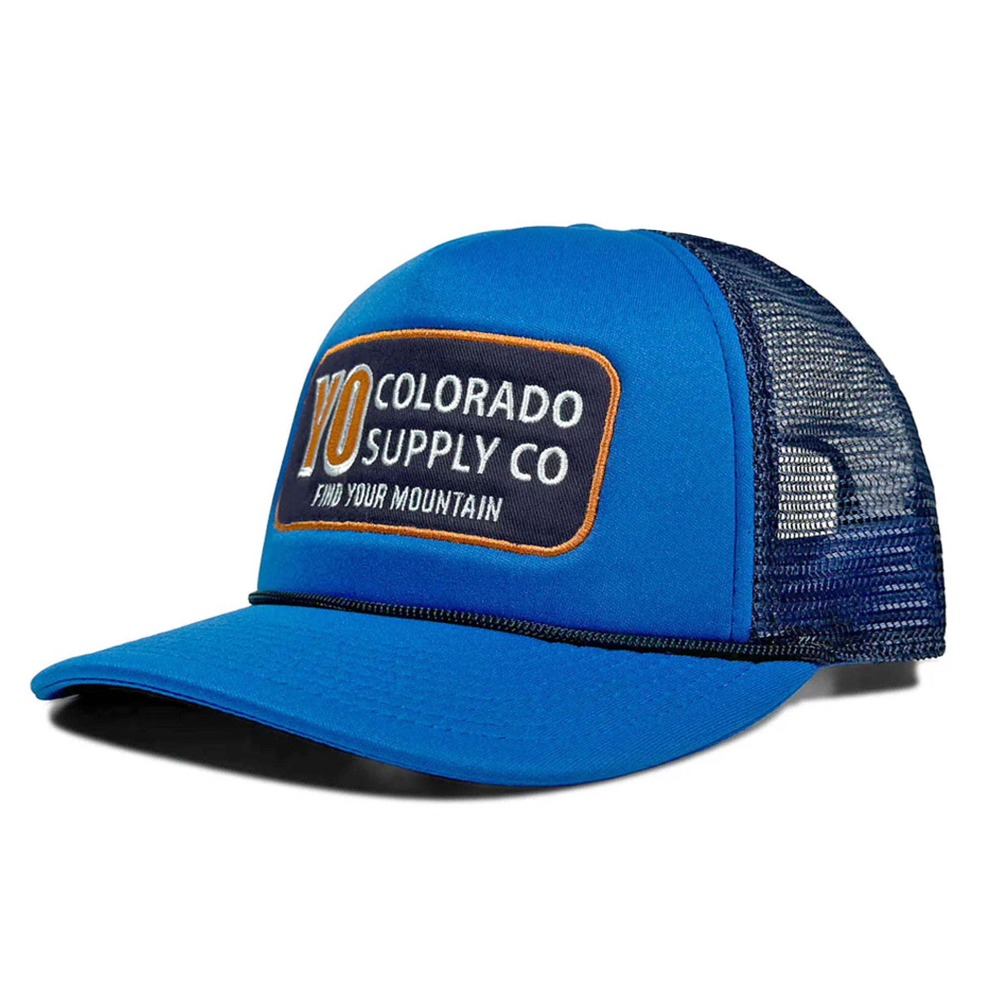 YO Colorado Supply Co Foam Trucker in Blue