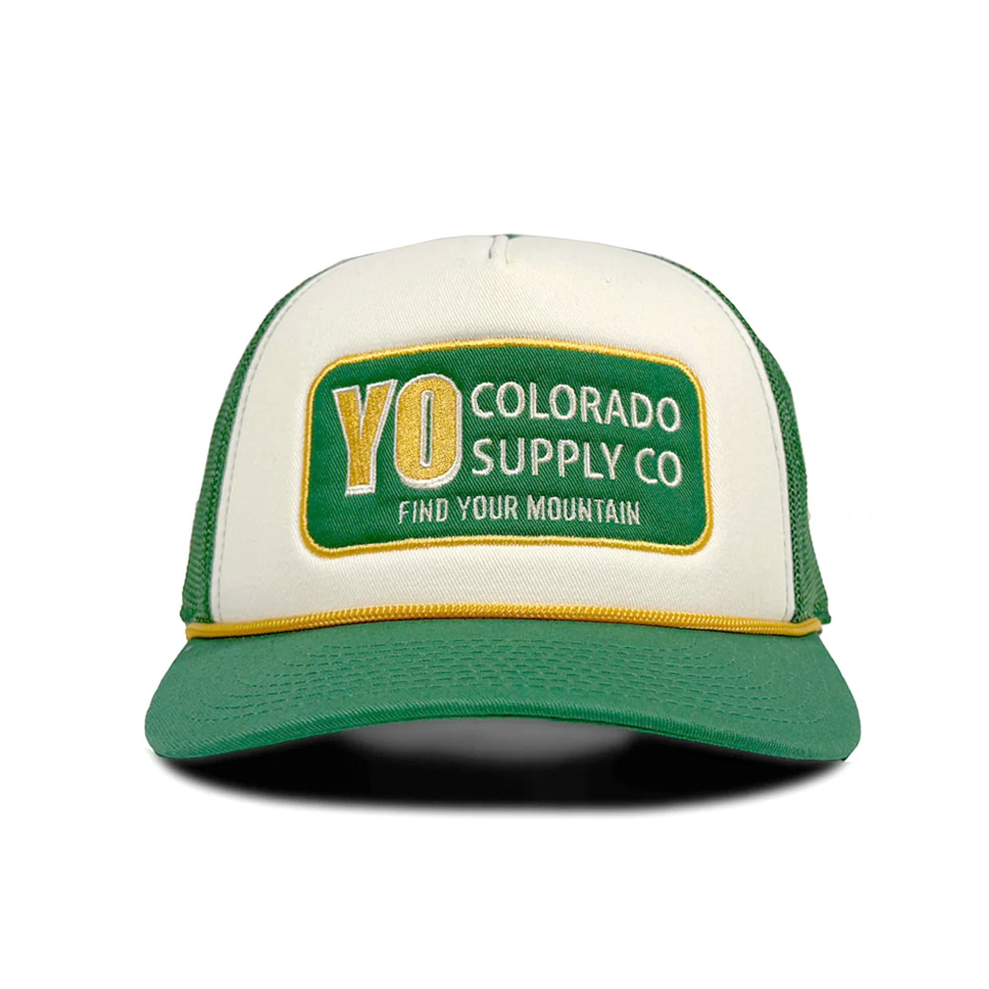 YO Colorado Supply Co Foam Trucker in Green