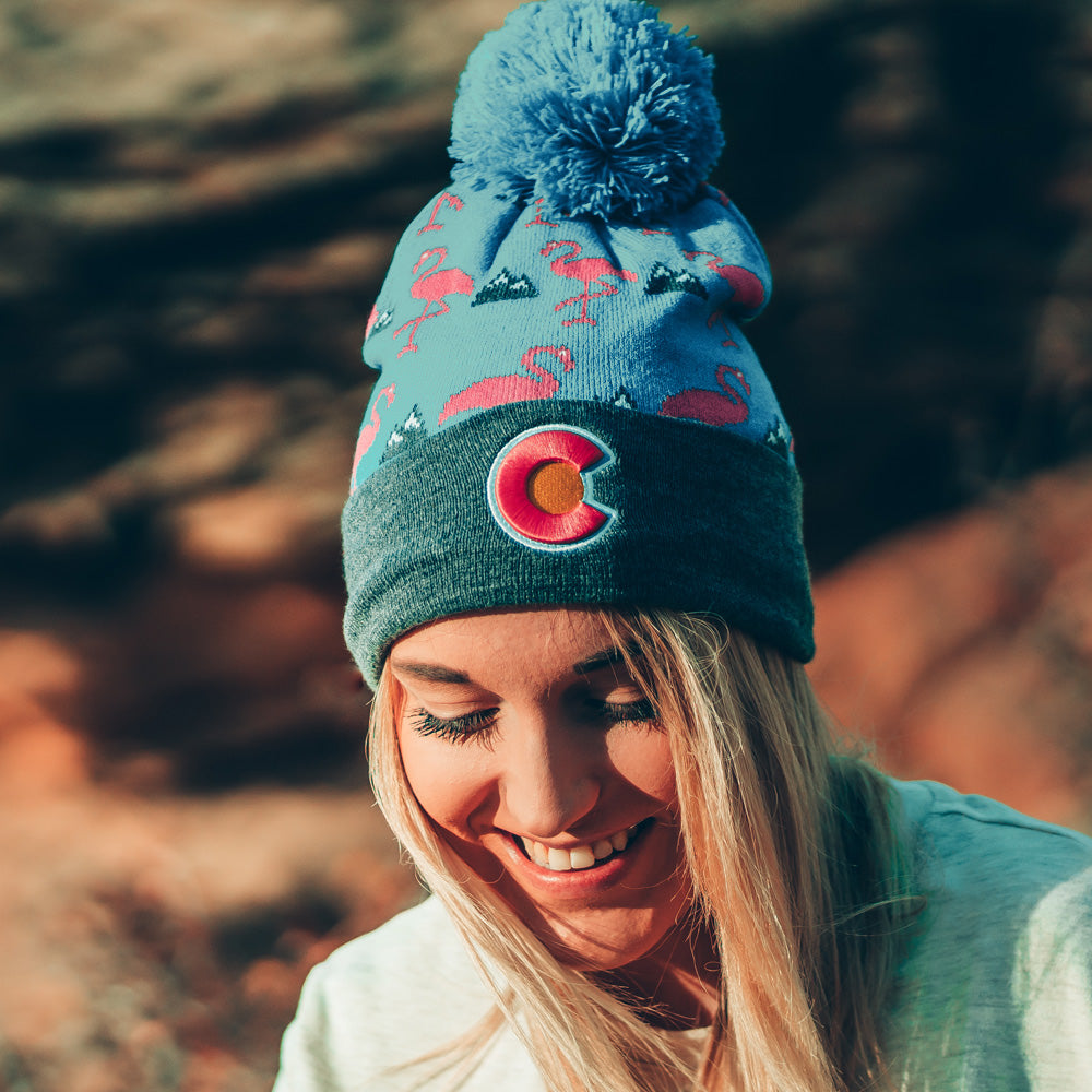 Colorado Flamingo Beanie