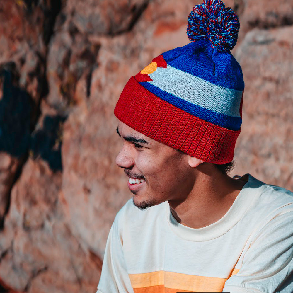 Original Colorado State Flag Beanie