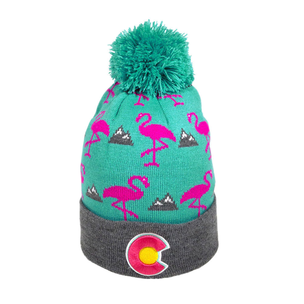 Colorado Flamingo Beanie