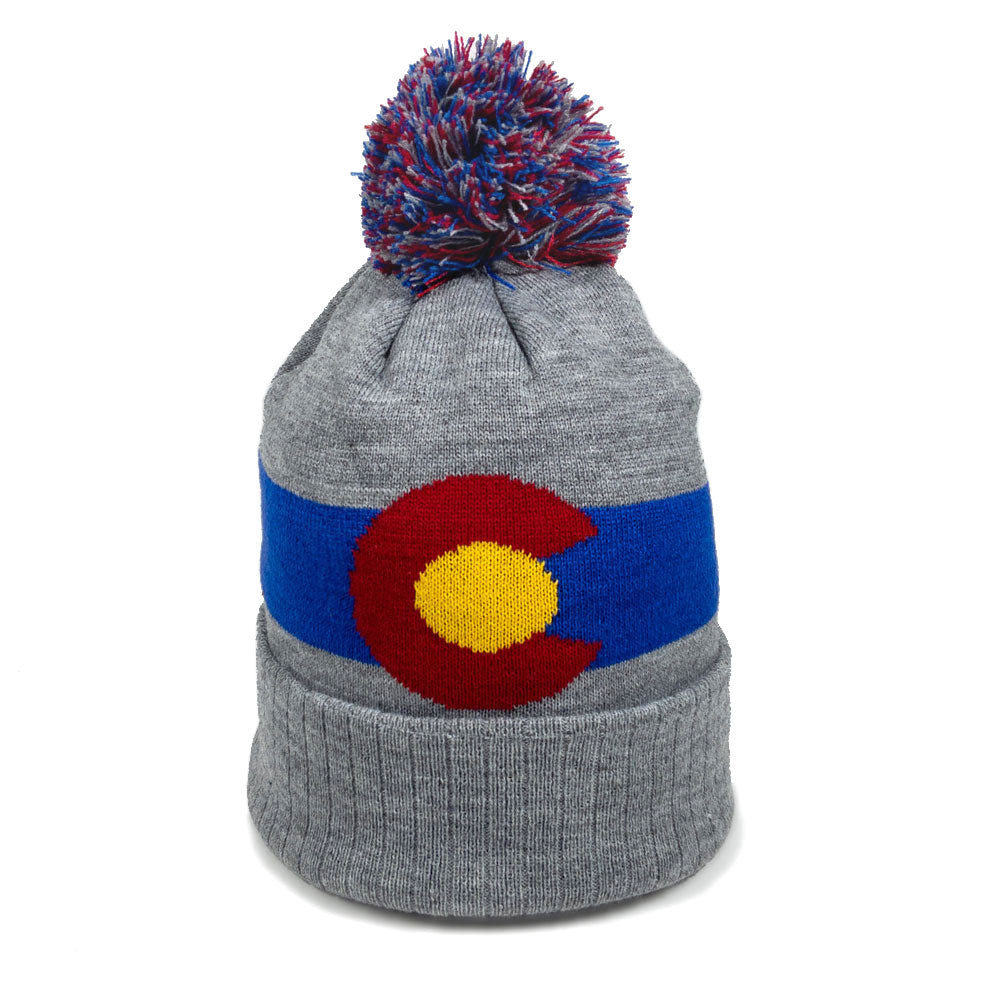 Original Colorado State Flag Beanie - GREY