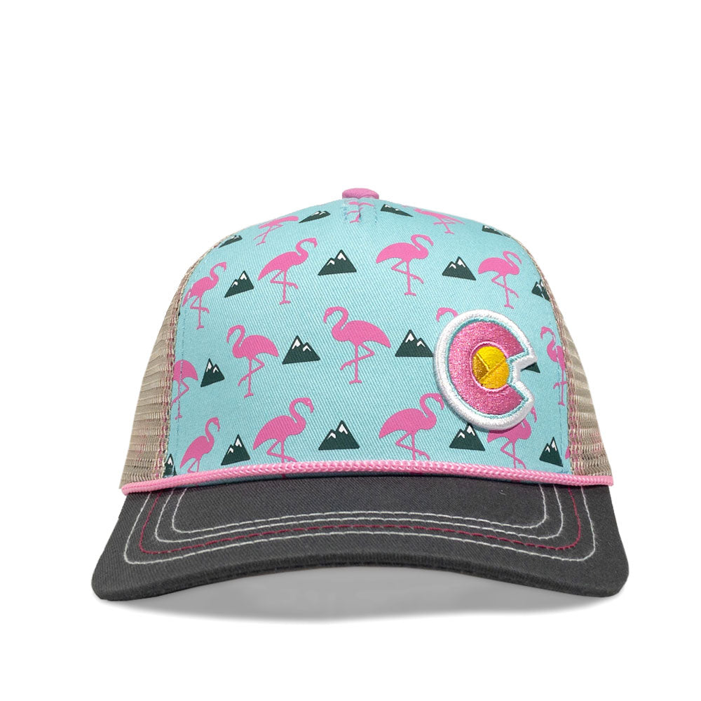 Kids' Colorado Flamingo Trucker Hat
