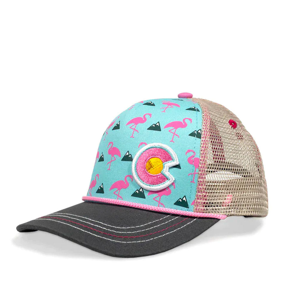 Kids' Colorado Flamingo Trucker Hat