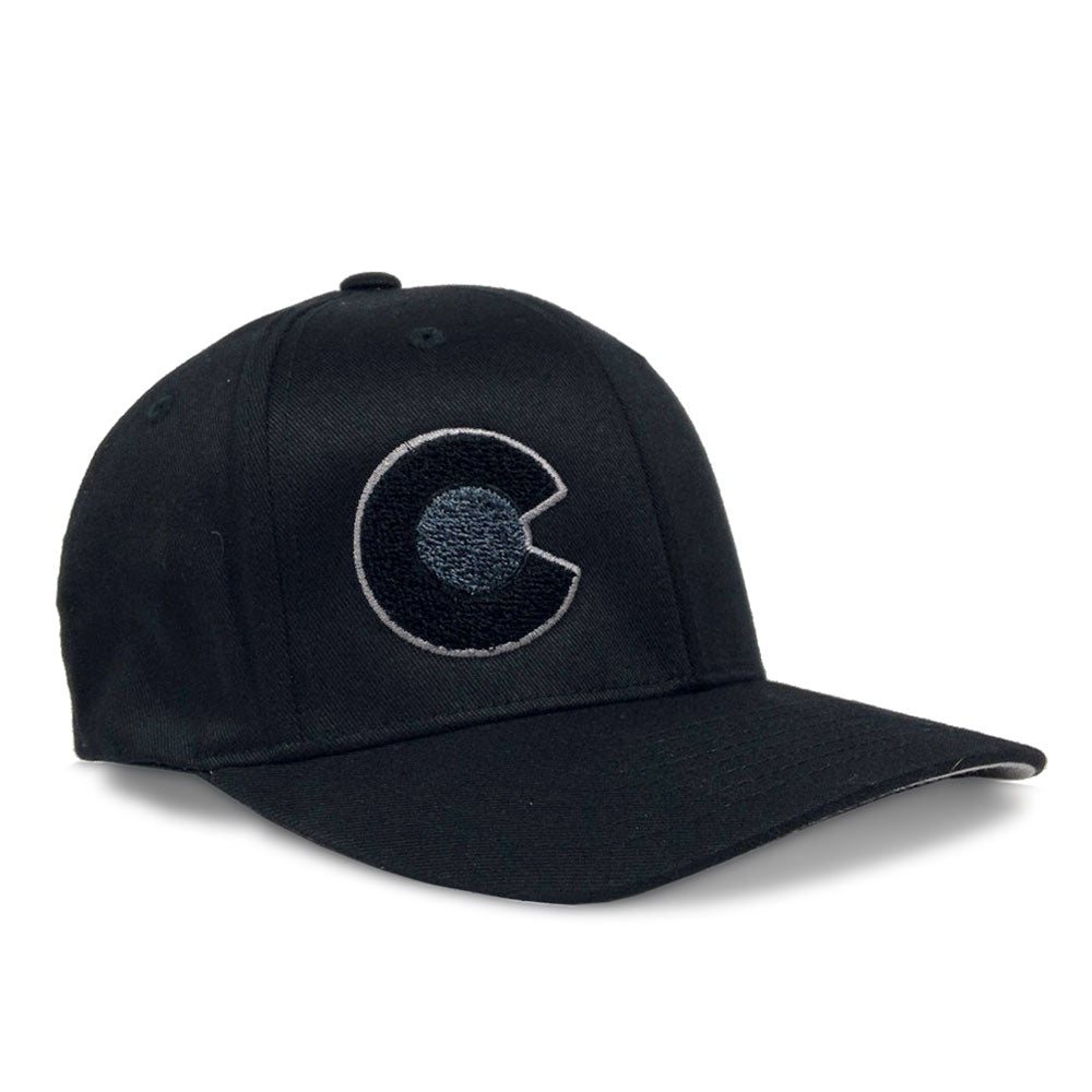 Colorado C Flexfit Hat - Black