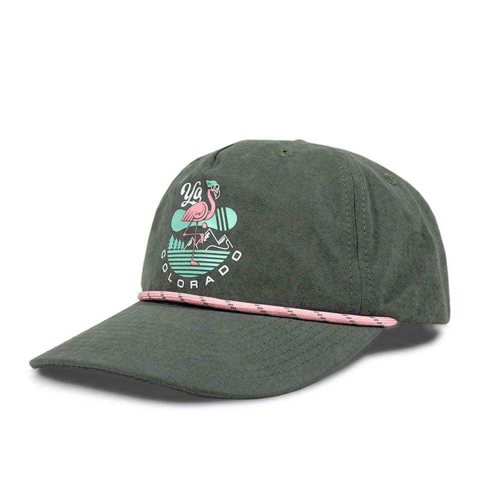 Yardbird Flamingo Rider Rope Hat