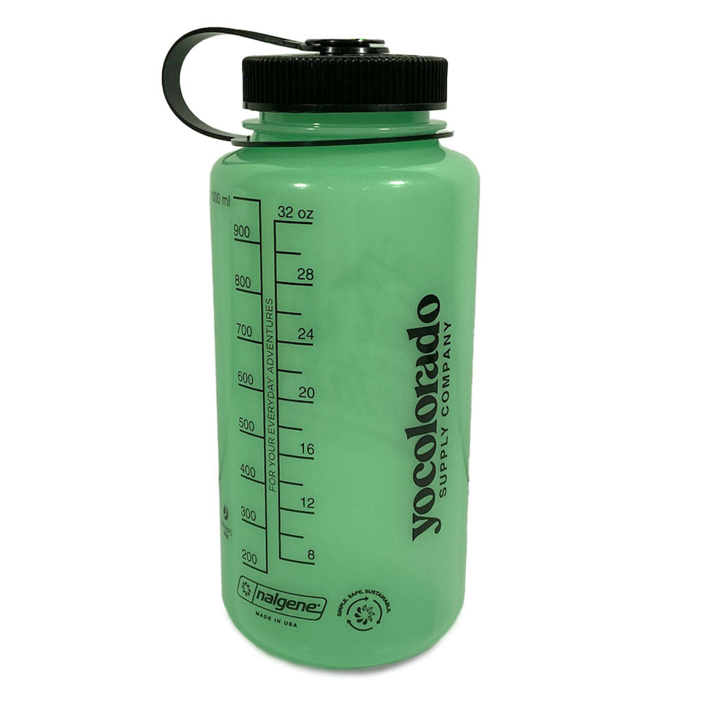 Glow Find Your Mountain Nalgene Water Bottle