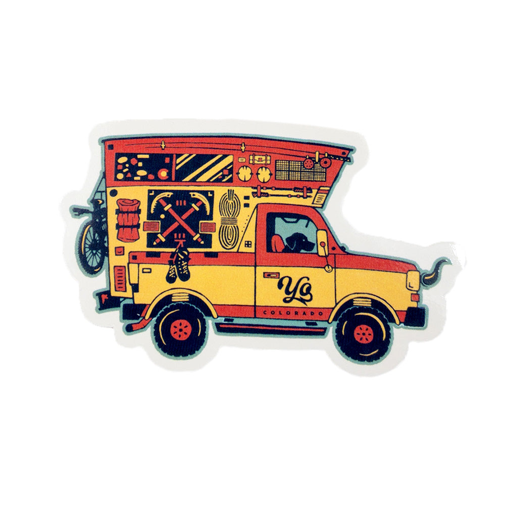 YoColorado Adventuremobile Sticker