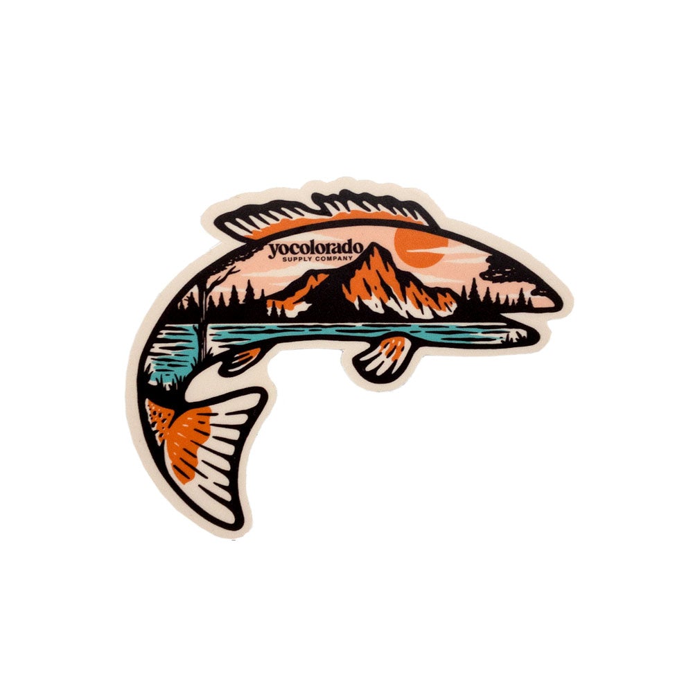 Trout Mountain Sticker